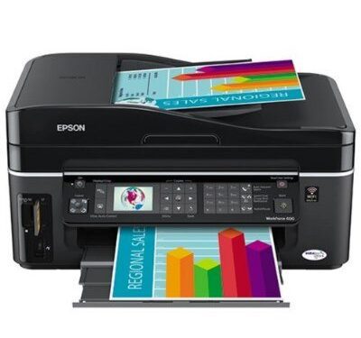 Epson Workforce 600 Ink Jet Printer on display
